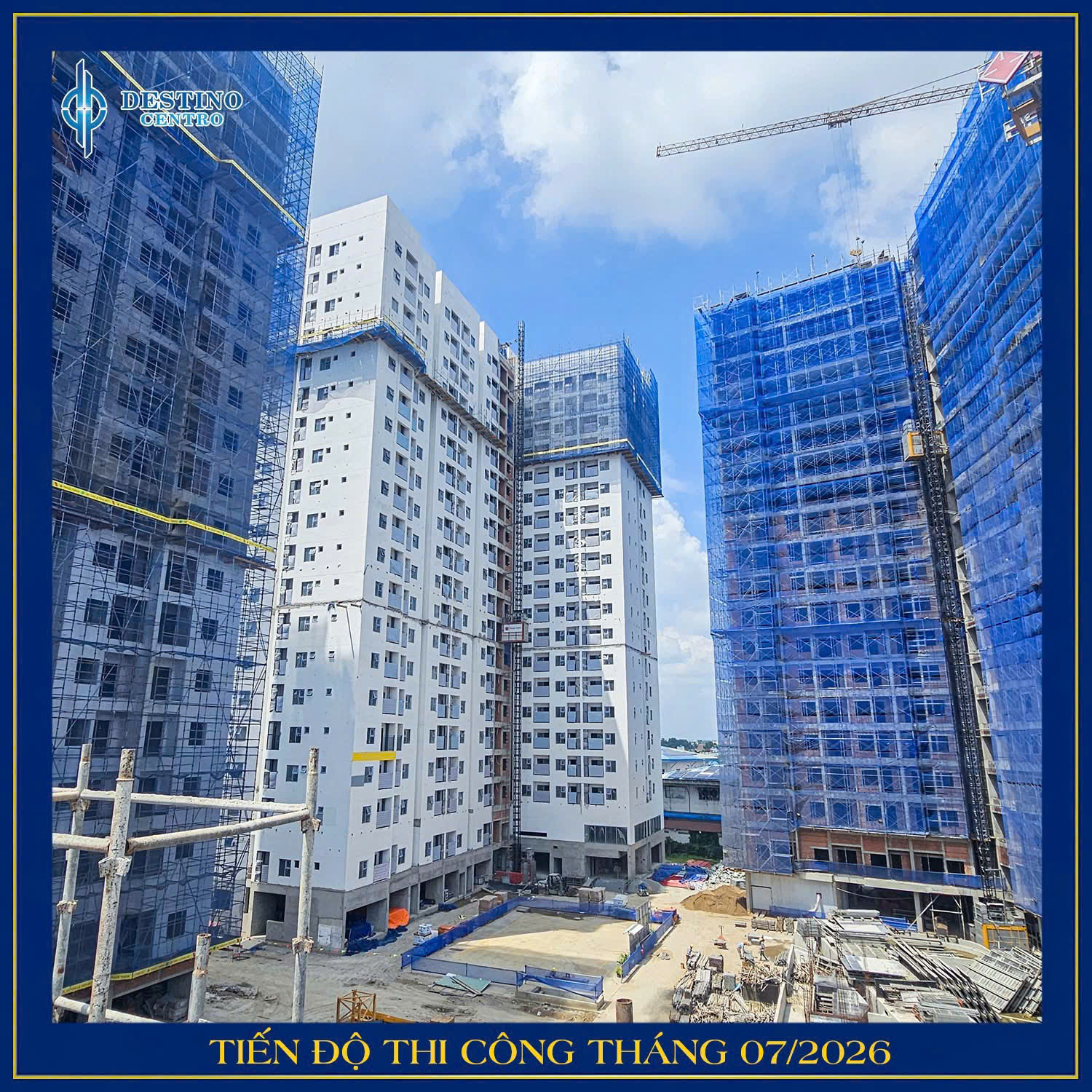 Tiến độ xây dựng eleva
